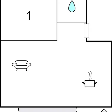 1 Bedroom In Rechlin